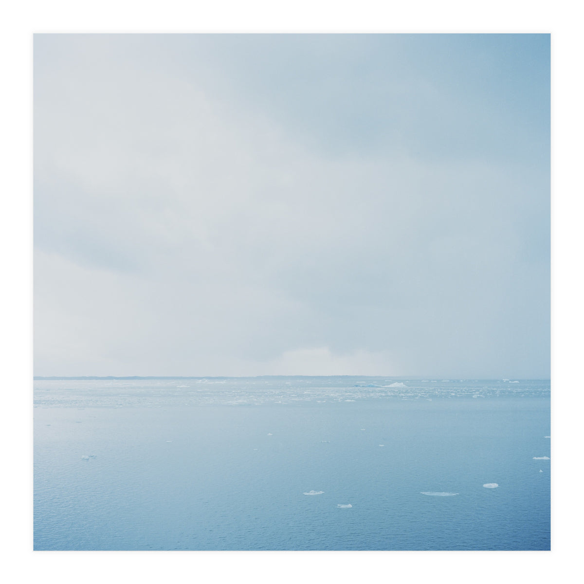 time passing by - Glacier (Print Only)