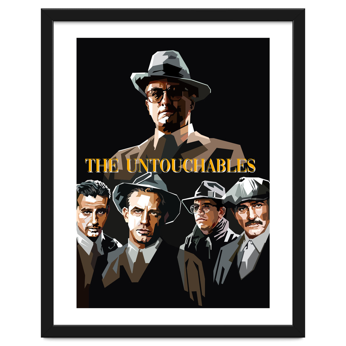 The Untouchables Movies Retro Illustration Trending Now