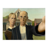 American Gothic - Grant Wood - Selfie (Print Only) thumbnail