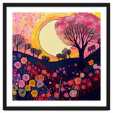 Folk Sunset Over Floral Hills thumbnail