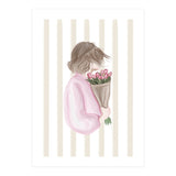 The Girl With The Tulips (Print Only) thumbnail
