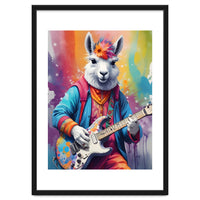 Lama Plays Guitar