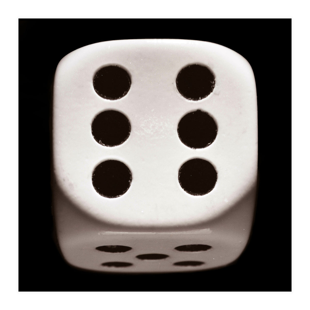 Dice number 6 (Print Only)