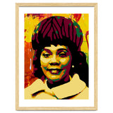 Coretta Scott King Colorful Abstract Art thumbnail