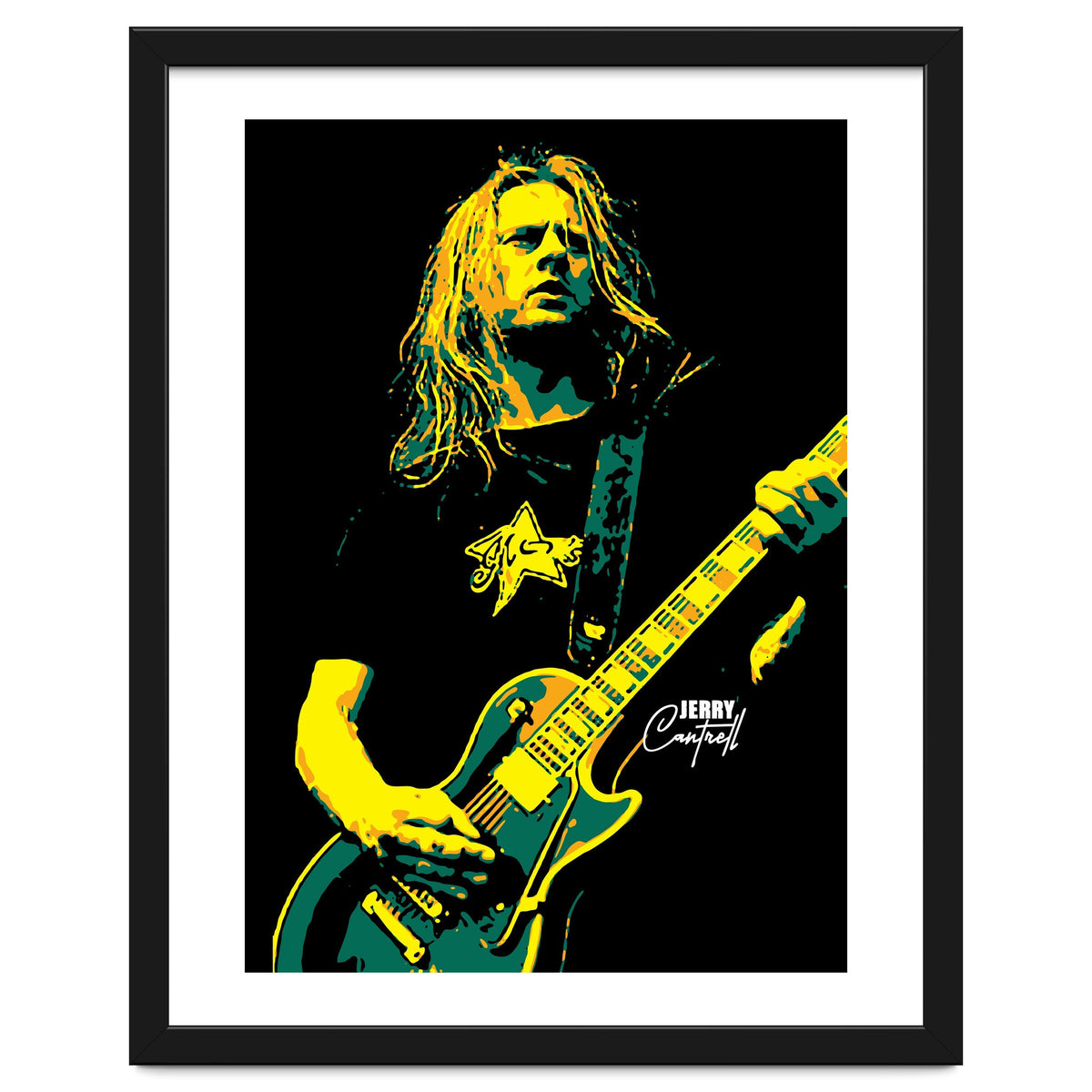 Jerry Cantrell American Heavy Metal Guitarist Legend