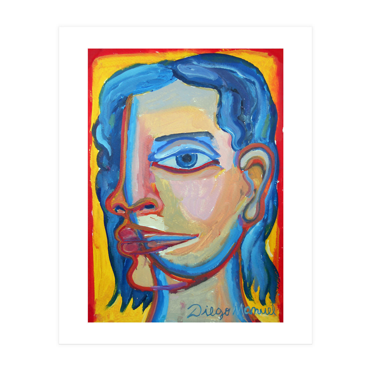 Cabeza De Mujer 28 (Print Only)