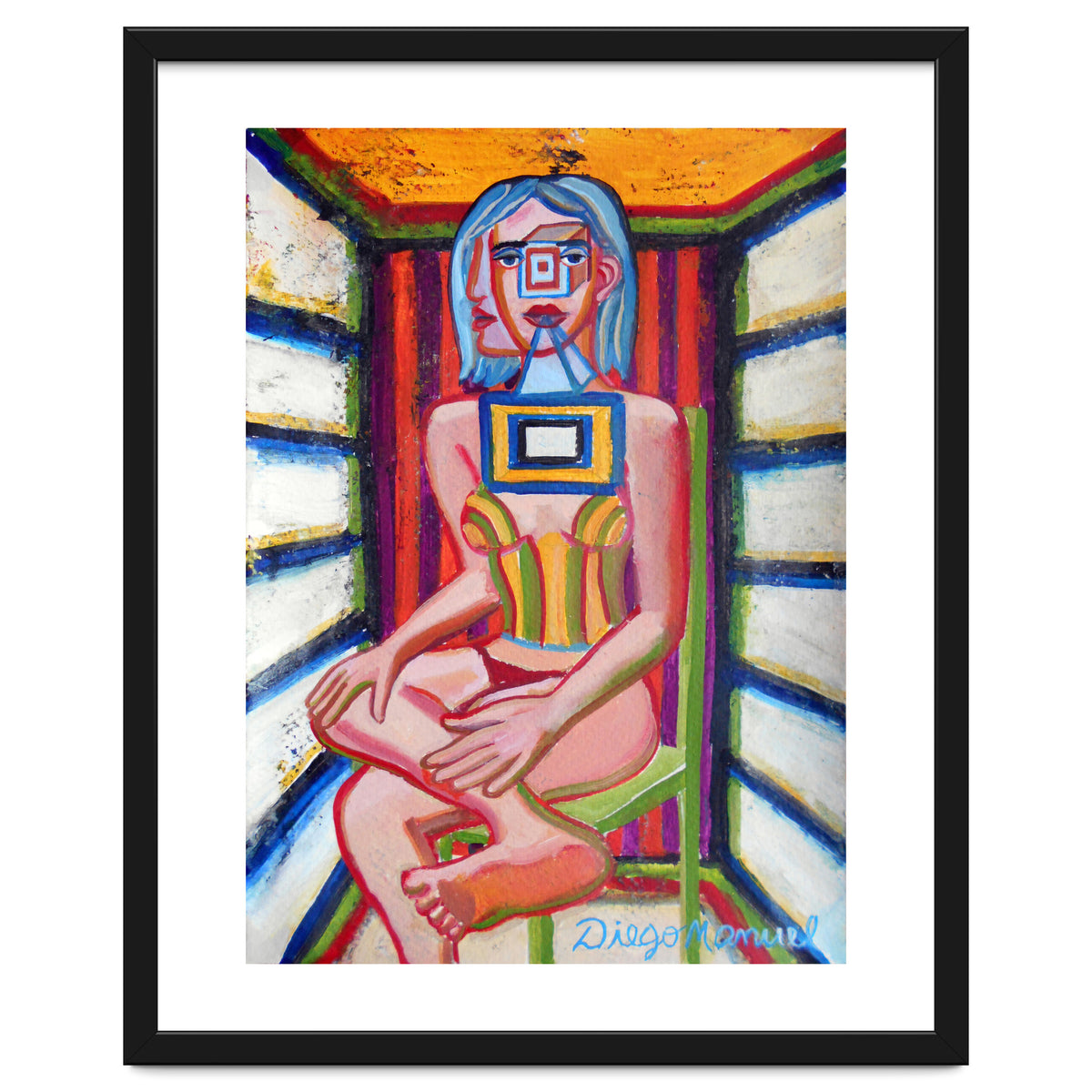 Mujer En La Silla 12