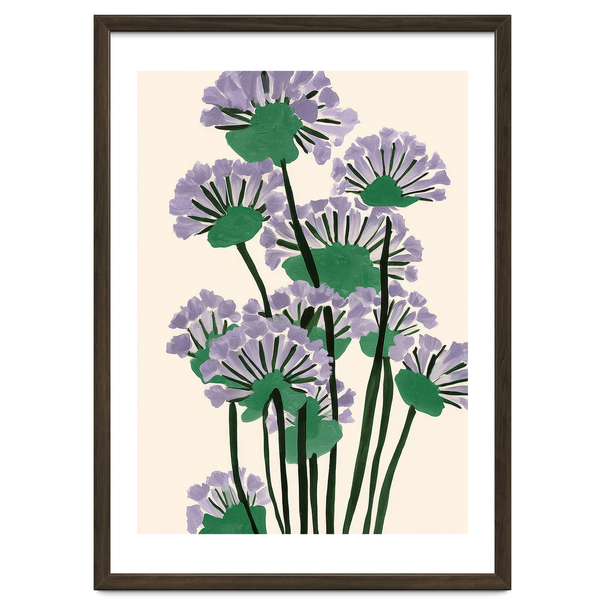 Modern Lavender Garden