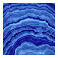 Blue Agate Texture 02 (Print Only)