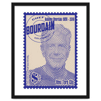 Anthony Bourdain Stamps Art