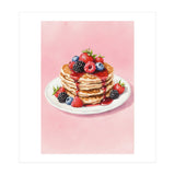 Berry Pancakes – Watercolor Breakfast Food (Print Only) thumbnail
