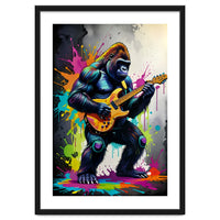 Gorilla Plays Guitar