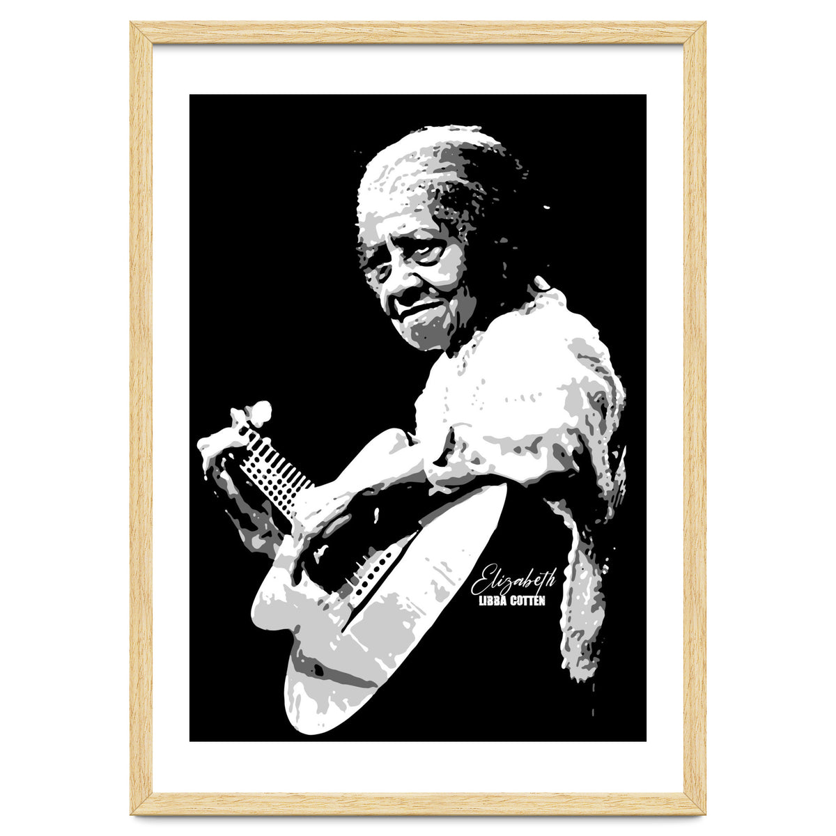 Elizabeth Cotten Folk and Blues Musician Legend