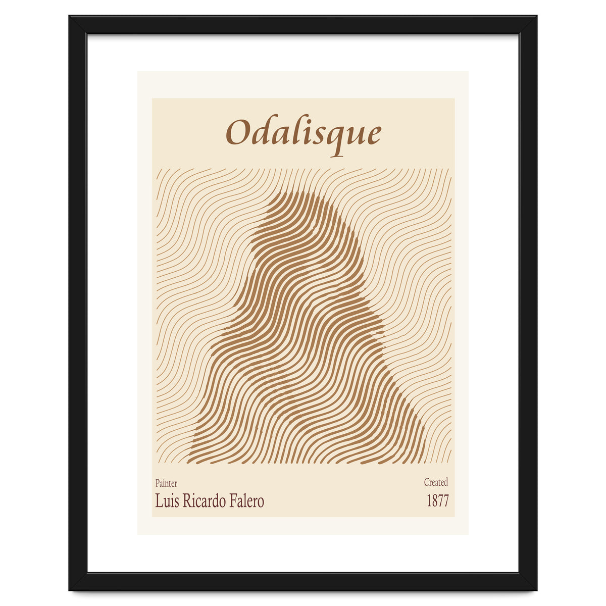 Odalisque (1877) – Luis Ricardo Falero (spanish, 1851 – 1896)