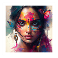 Festival Glow Hindu Portrait (Print Only)