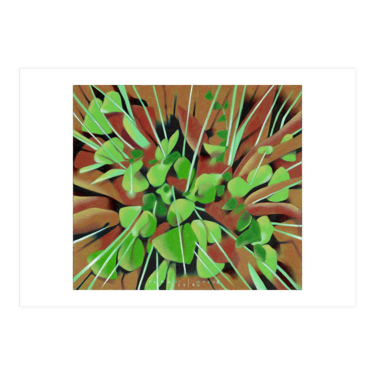 Meadow at spring (Print Only)