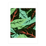 The Dark Jungle | Mystery Eclectic Forest | Maximalist Rainforest Nature Botanical Plants (Print Only) thumbnail