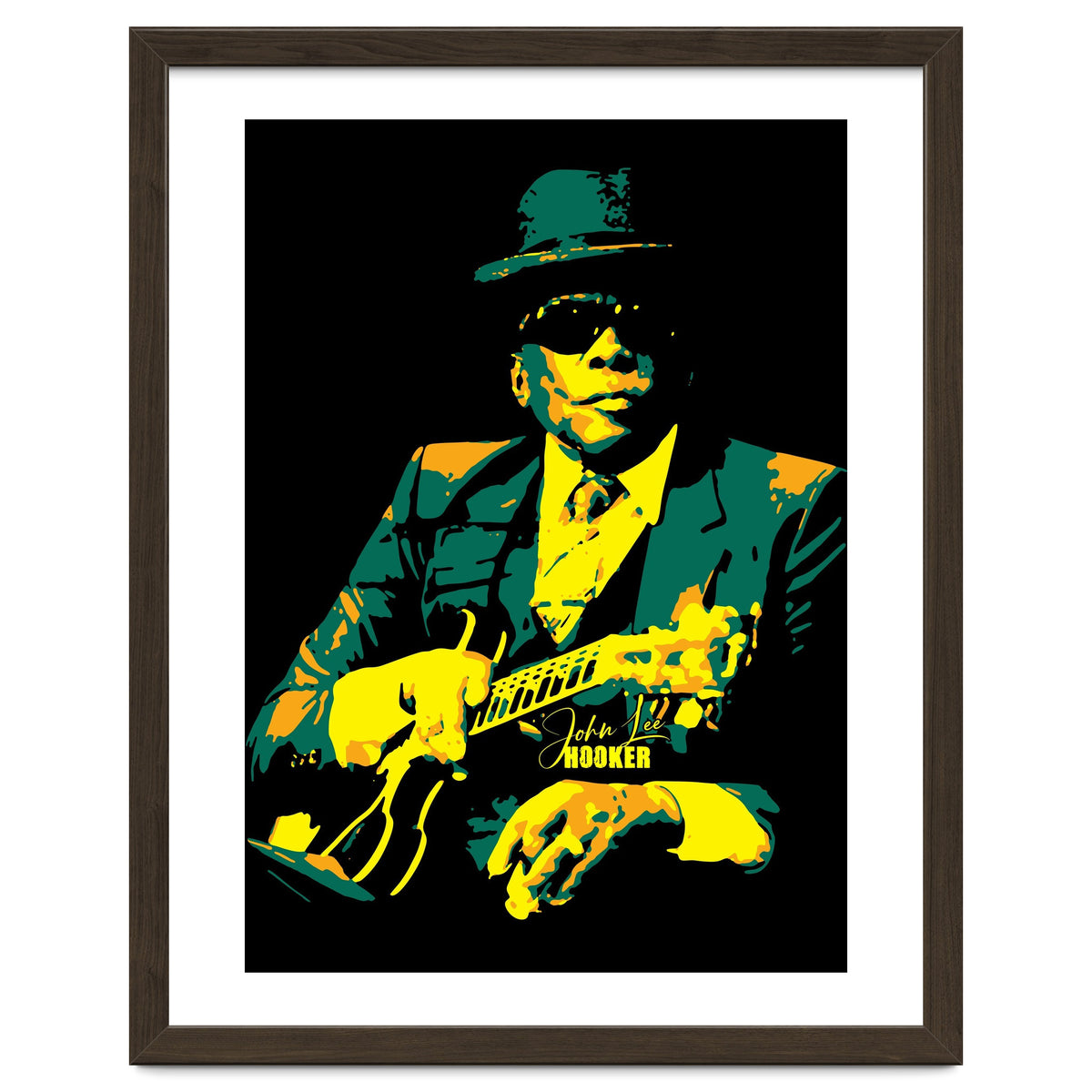 John Lee Hooker American Blues Guitarist