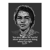 Rosa Parks  American Activist Legend in Scribble Art (Print Only) thumbnail