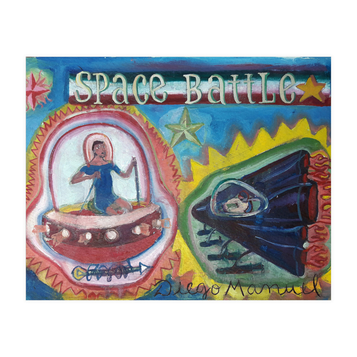 Space Battle 2 (Print Only)