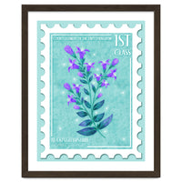 The Buckinghamshire Chiltern Gentian Postage Stamp