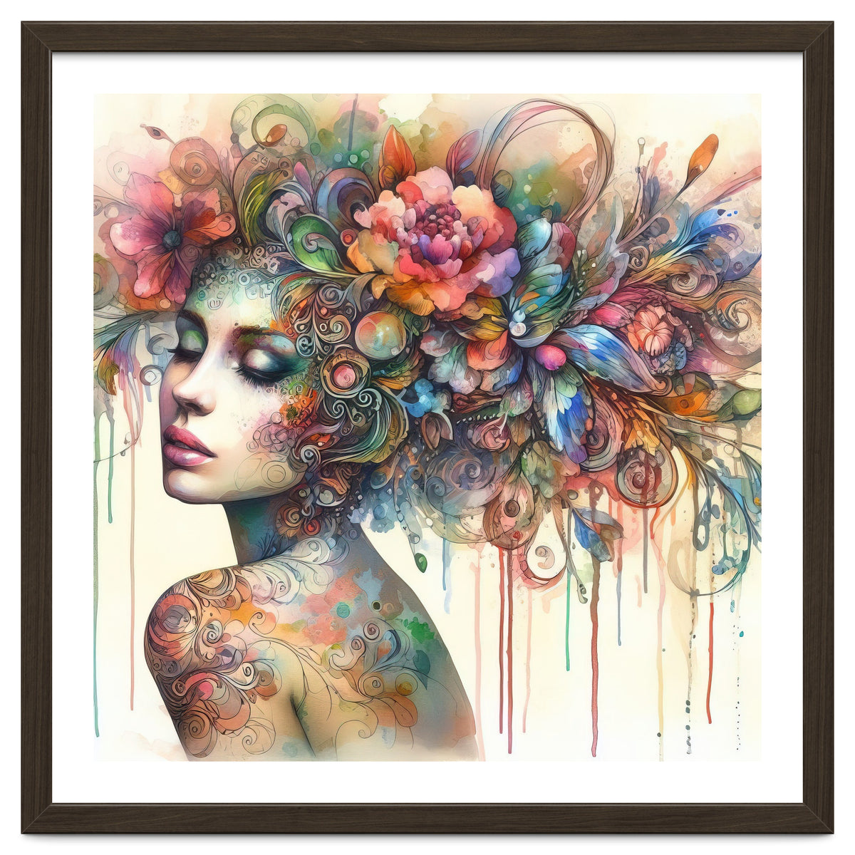 Dreamer with Floral Crown