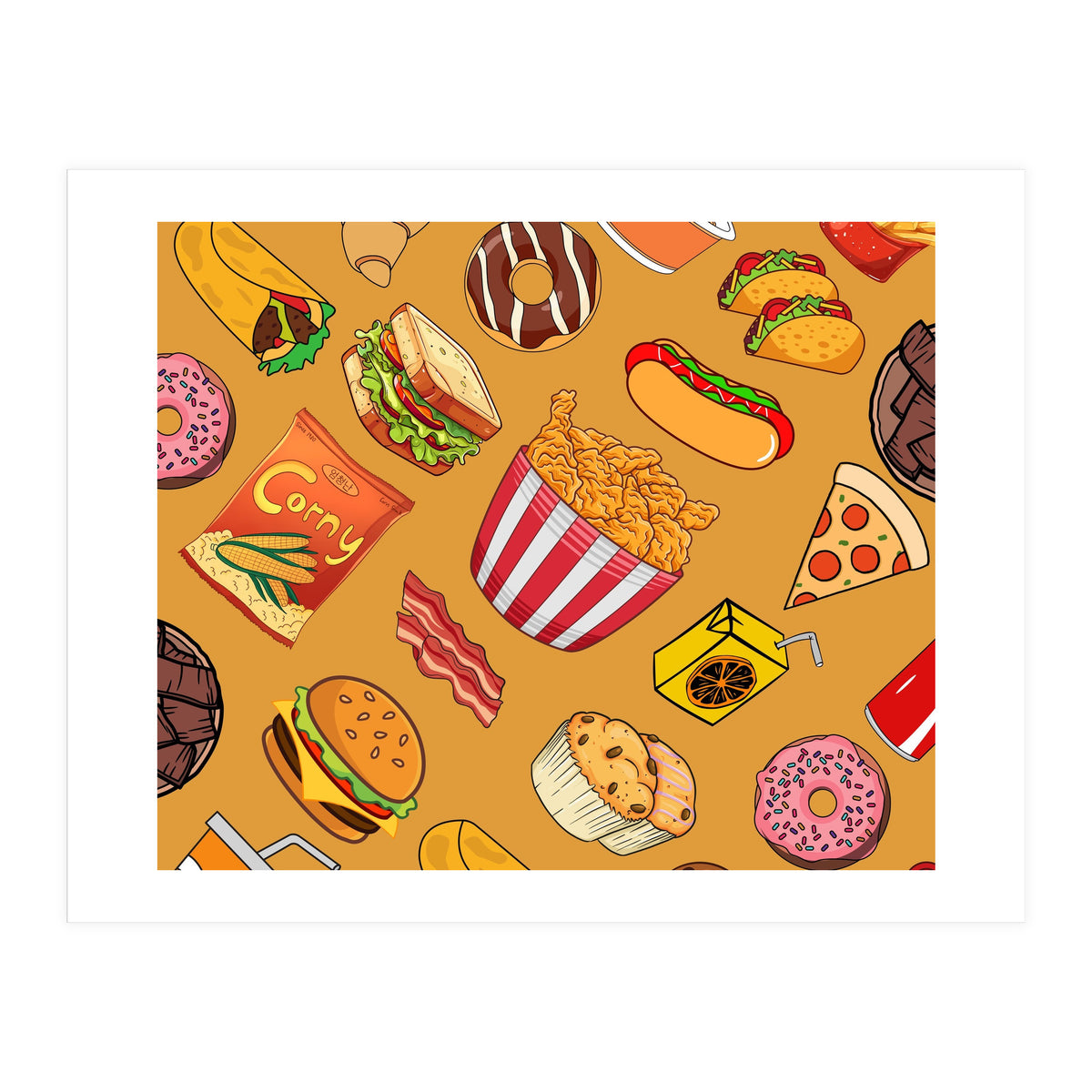 Fast Food 🍔 (Print Only)