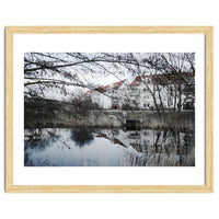 Residential house along the lake