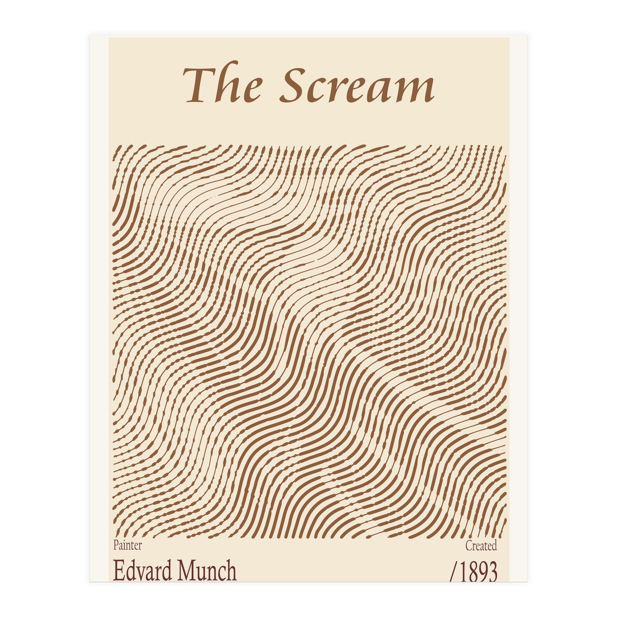 The Scream – Edvard Munch (1893) (Print Only)