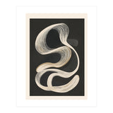 Monochrome Flow Abstract Line Movement (Print Only) thumbnail