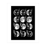 Cat Moon Phases (Print Only) thumbnail