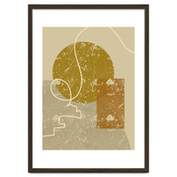 Geometric Composition with an Organic Touch