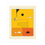 ORANGE SUNSET (Print Only) thumbnail