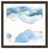 Blue & Gold Glitter Agate Texture 06 thumbnail