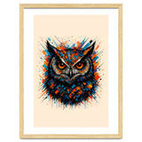 Owl Animal Watercolor thumbnail