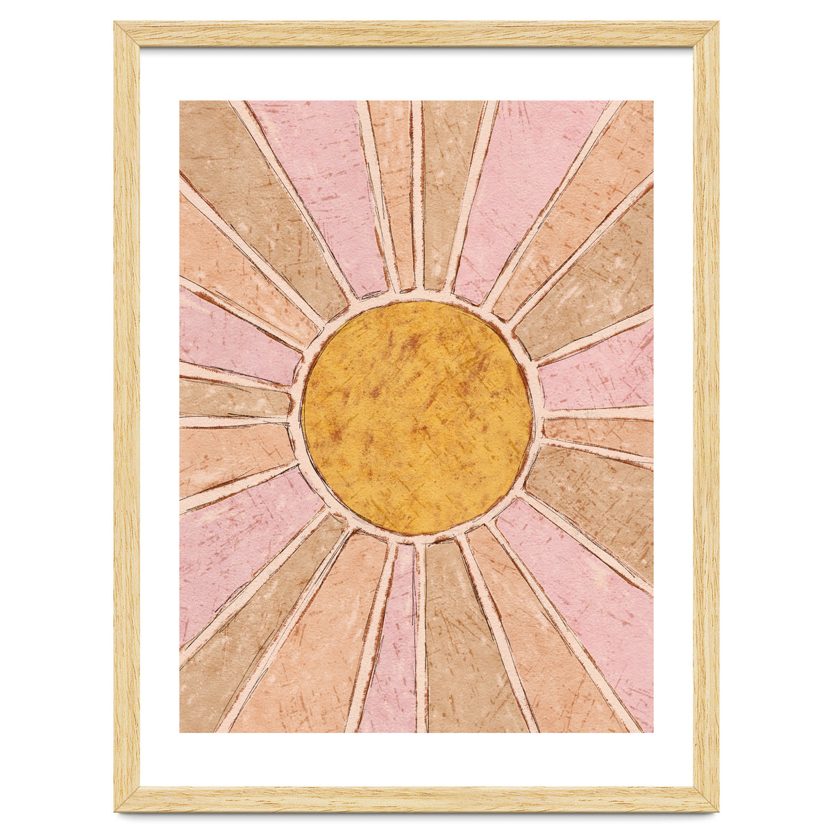 Seventies Retro Sunshine