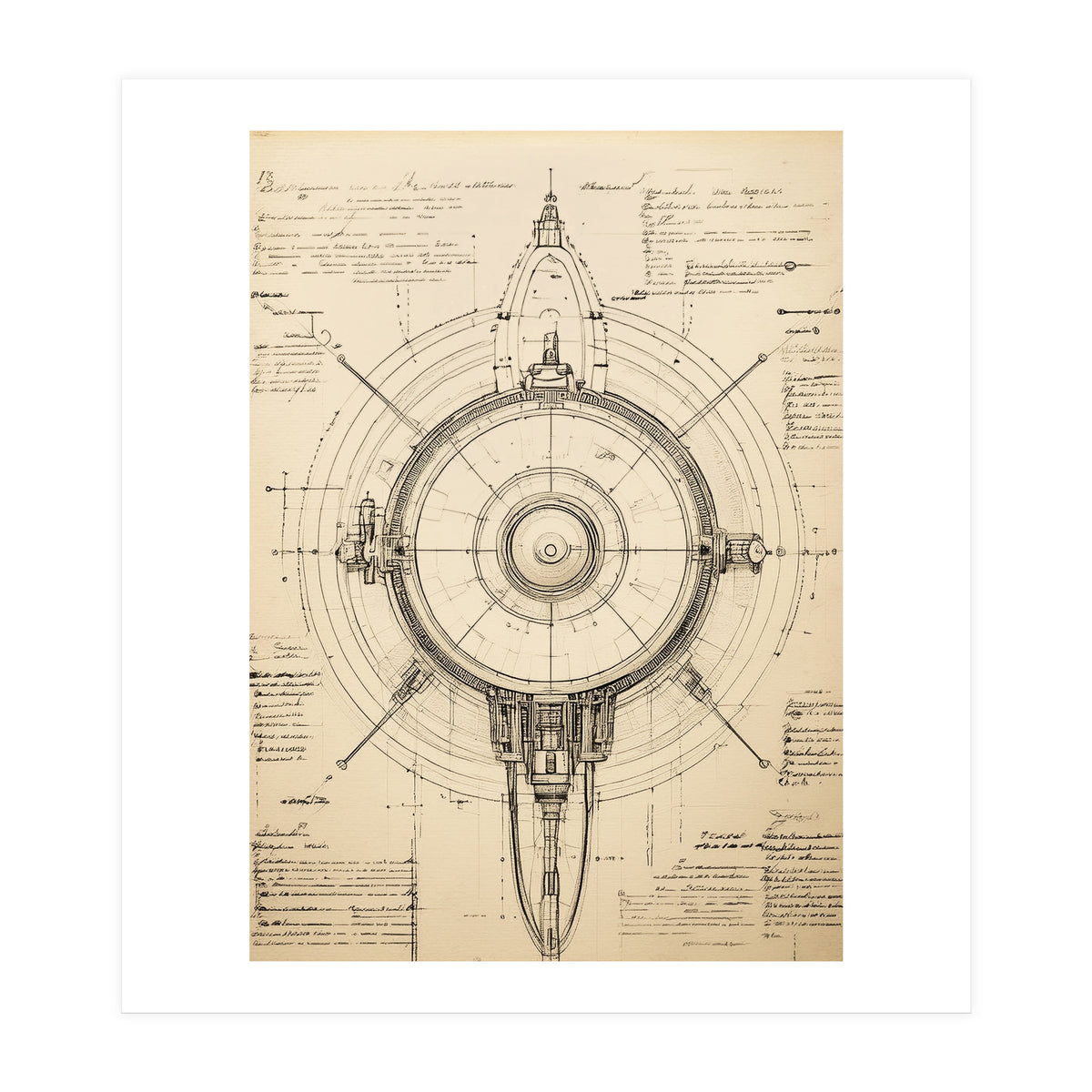 Back To The Moon 017 (Print Only)