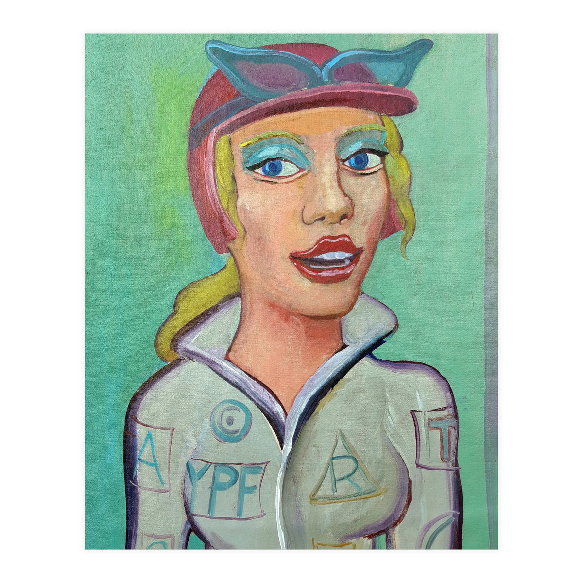 Chica Piloto 2 (Print Only)