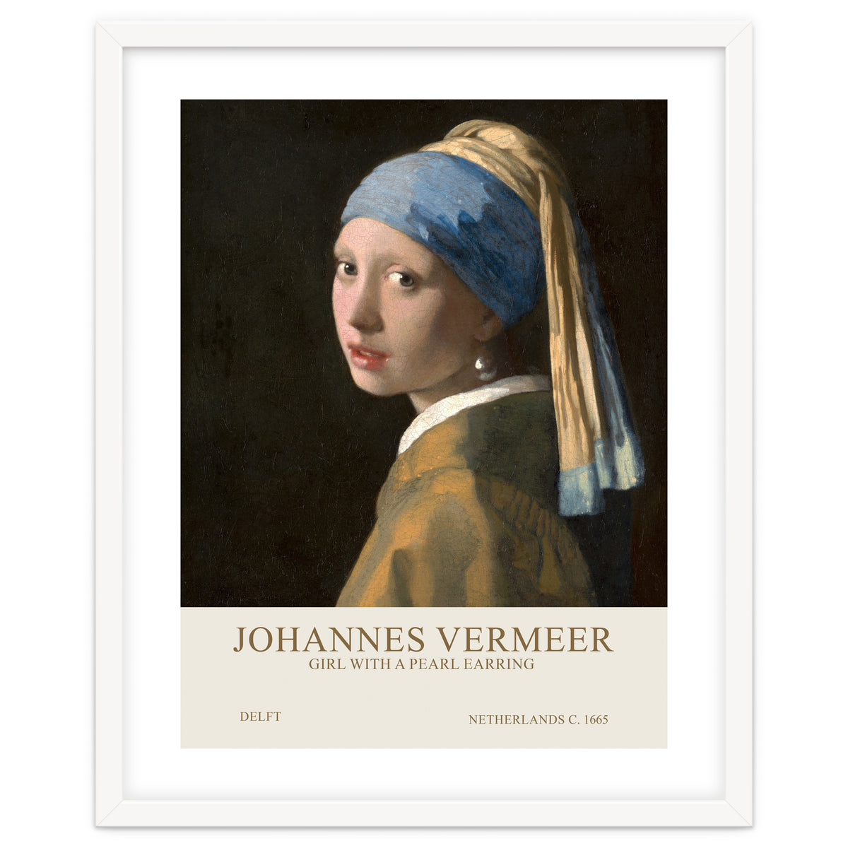 Johannes Vermer - Girl with a pearl earring