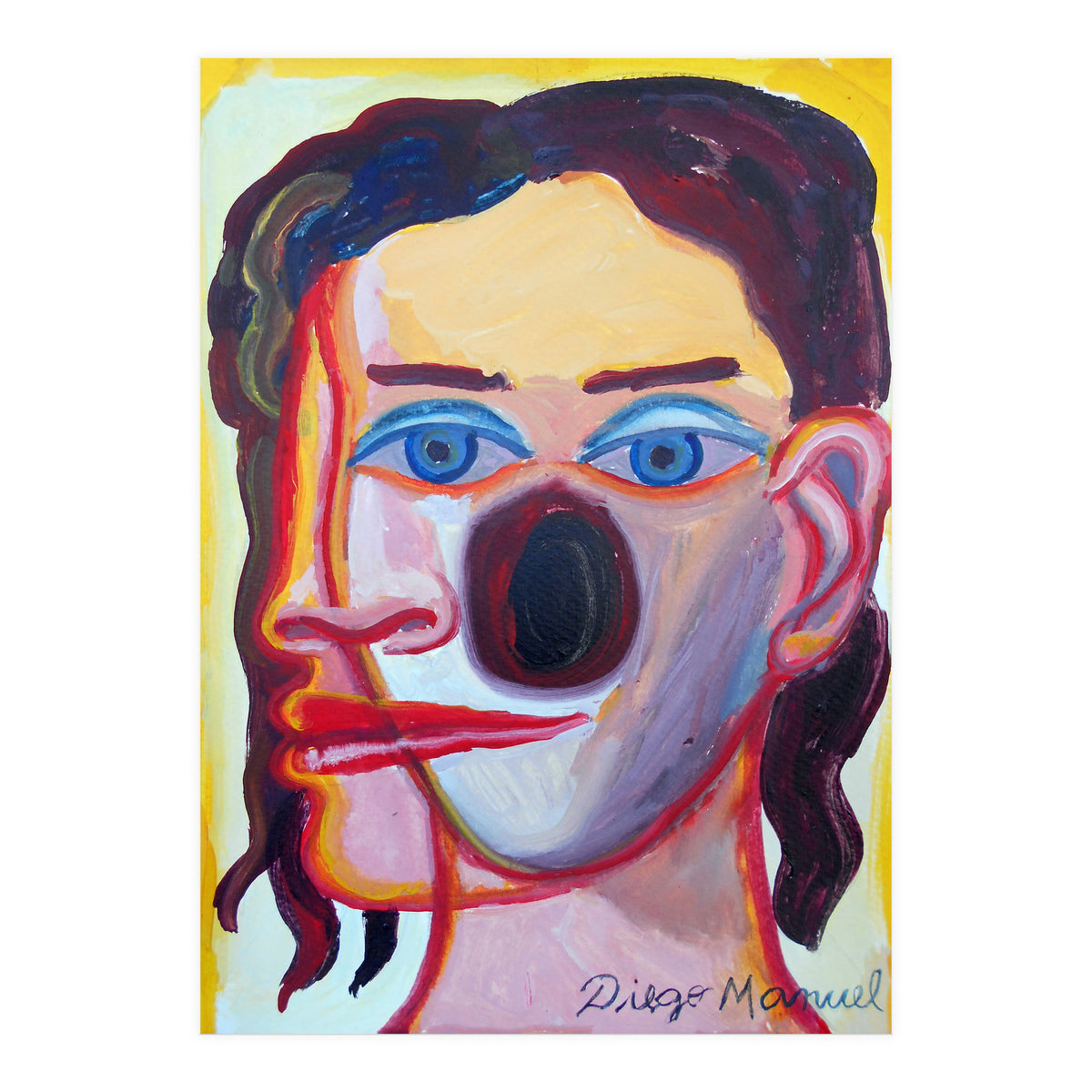 Cabeza De Mujer 27 (Print Only)