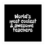 World's most coolest and awesome teachers (Print Only) thumbnail