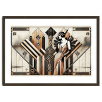 Gatsby Glamour Art Deco Scene