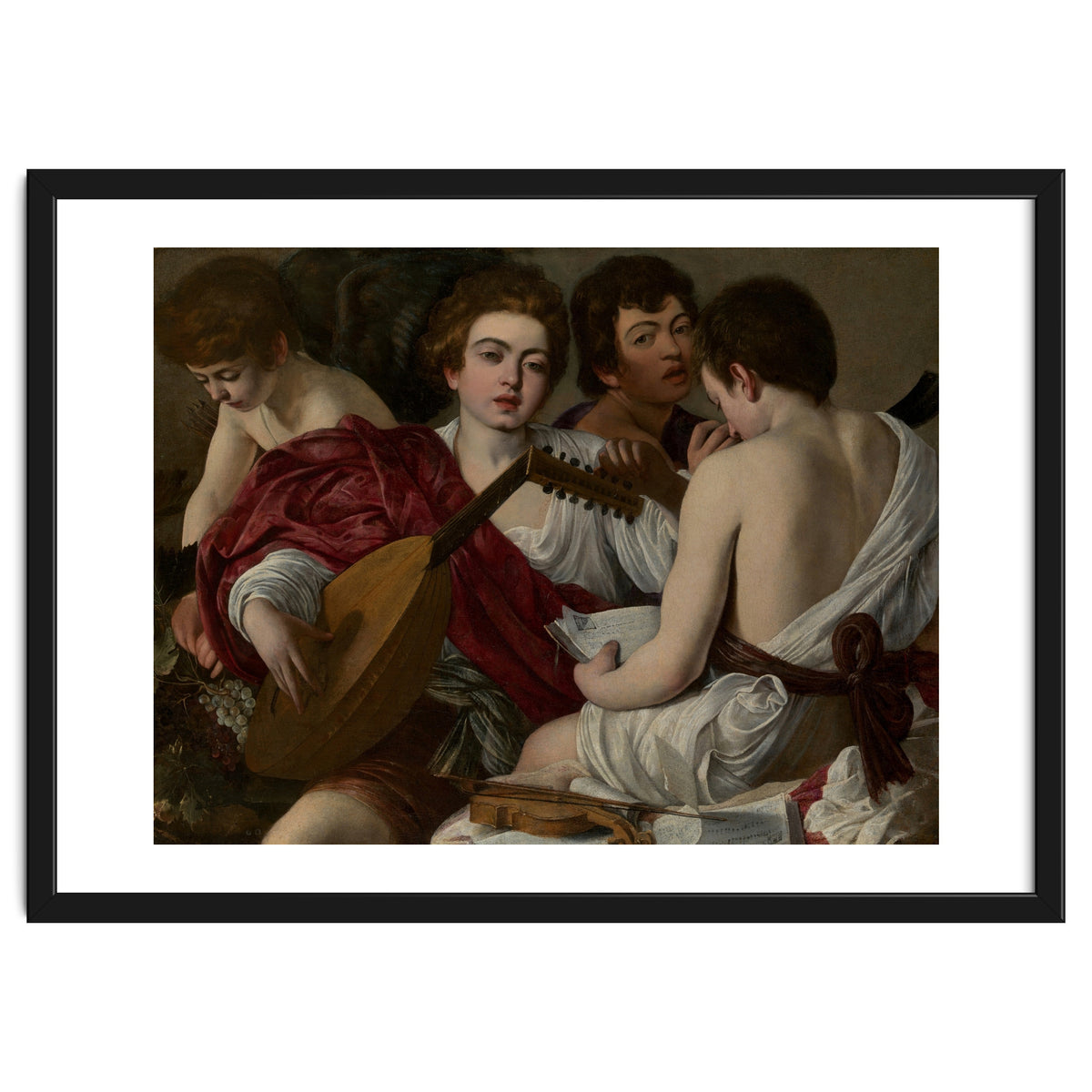 Caravaggio – The Musicians (c.1595)