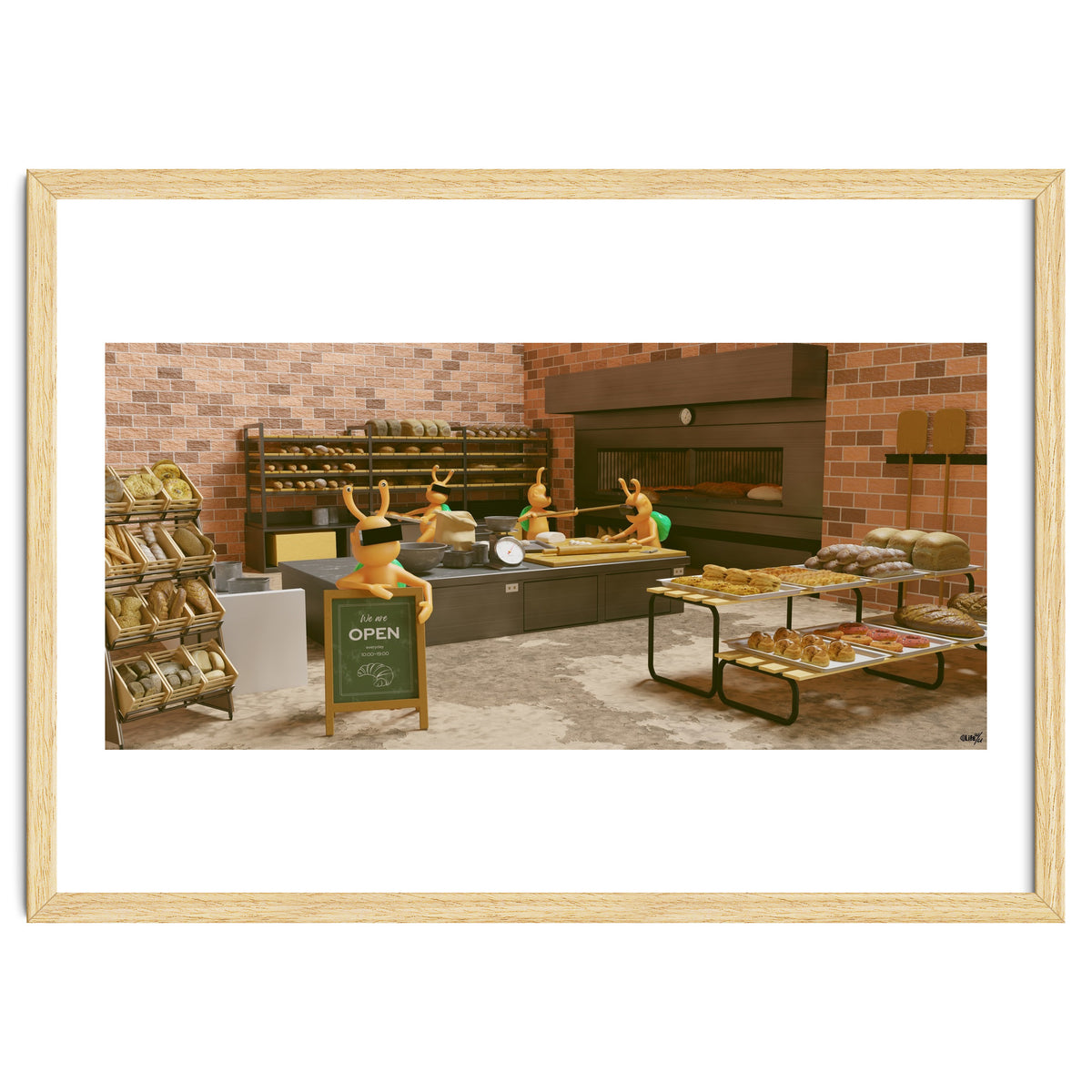 Bakery "Open Everyday" (Lwuba 033 Bakery 04)