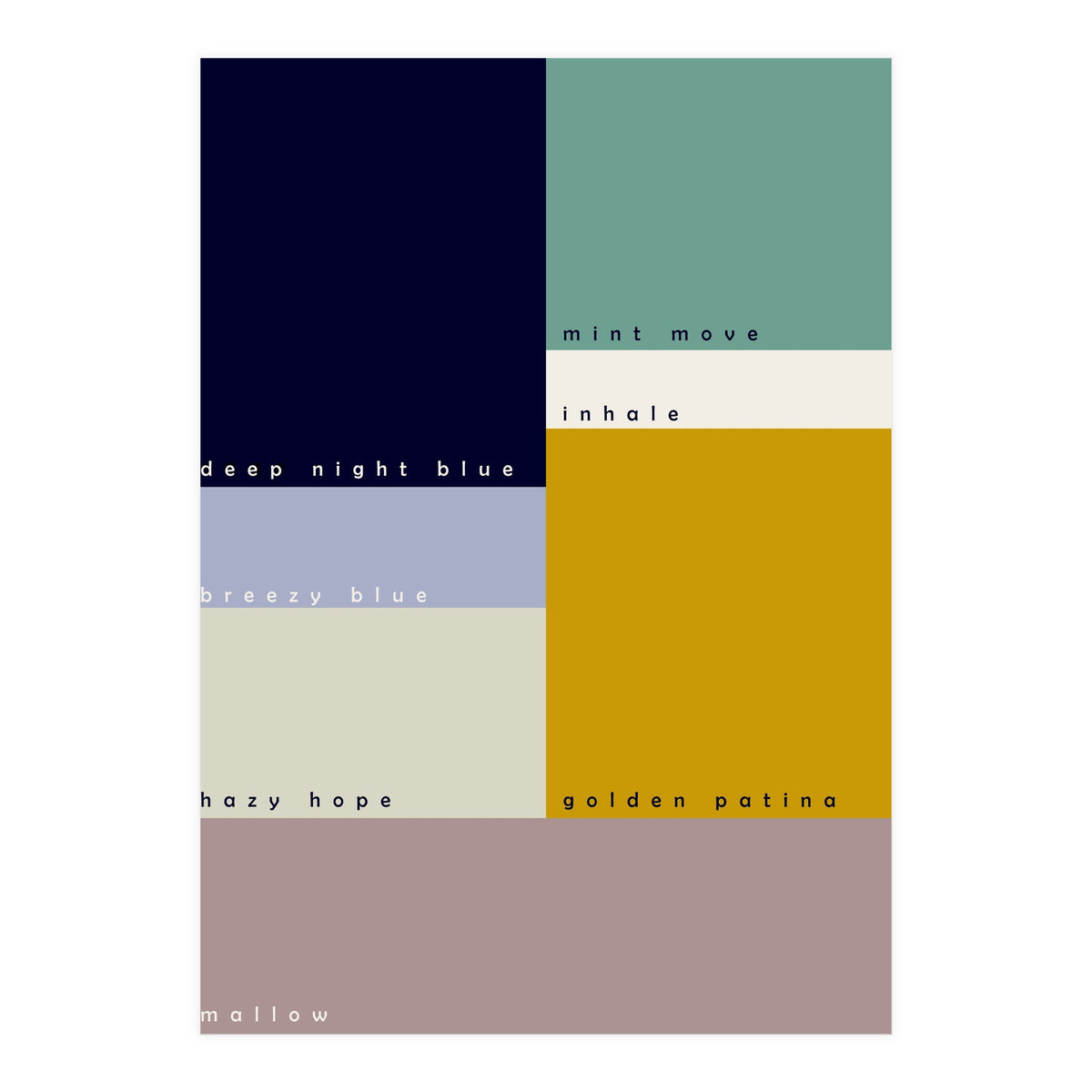 expectant iteration colored emotions (Print Only)