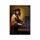 Old Vinyl sounds better (Print Only) thumbnail