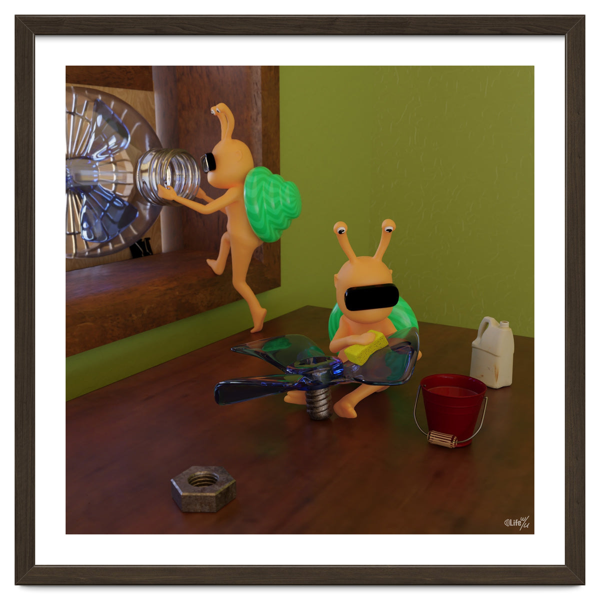 Sustainable Air Cooling System "wip" (Lwuba 036 Air Cooler 01)