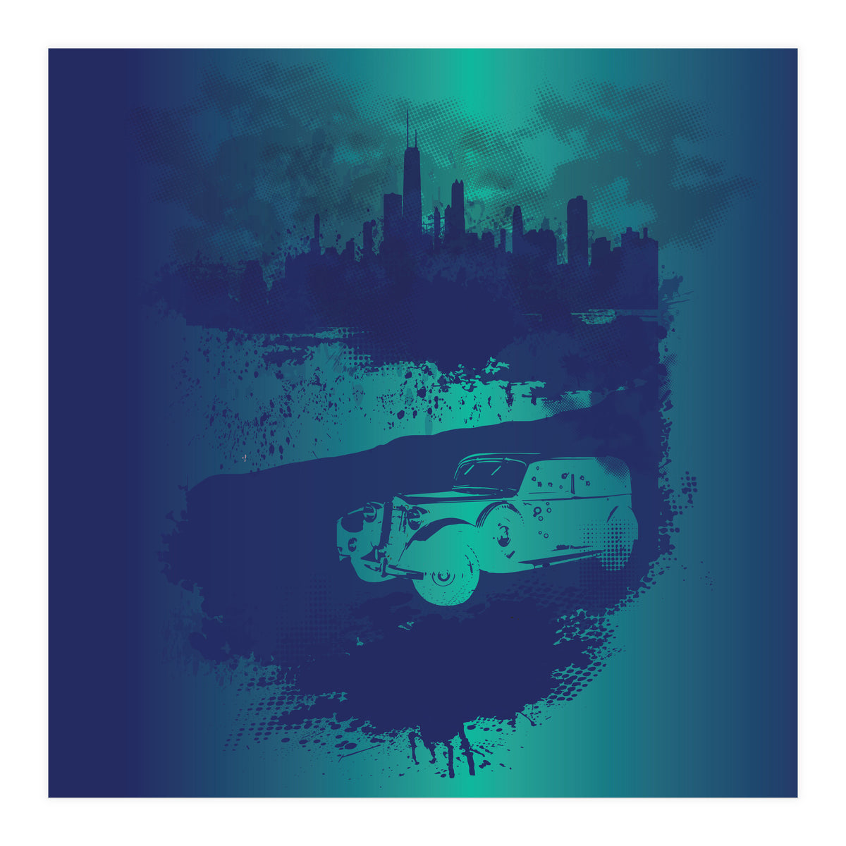 Vintage Chicago  (Print Only)