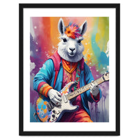 Lama Plays Guitar