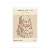 Portrait Of A Man In Red Chalk (self Portrait) – Leonardo Da Vinci (1512) (Print Only) thumbnail